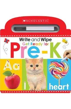 Write and Wipe Get Ready for Pre-K: Scholastic Early Learners (Write and Wipe) - Scholastic