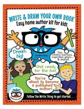 Write & Draw Your Own Book: Easy Home Author Kit for Kids, Paperback/Studentreasures