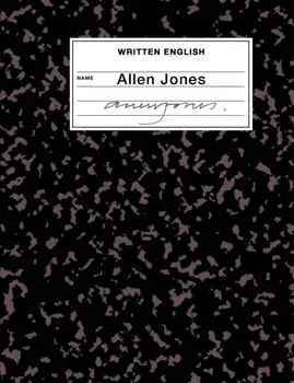 Written English. An artist’s book by Allen Jones, Paperback/Allen Jones