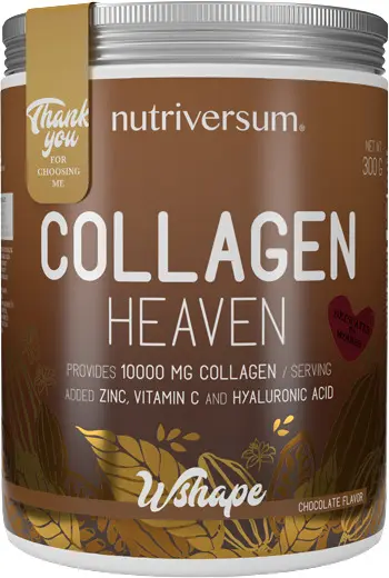 WShape Collagen Heaven, ciocolată, 300 g, Nutriversum