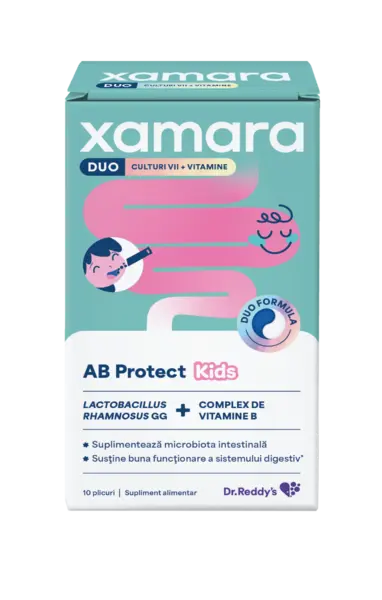 Xamara Duo AB Protect Kids, 10 plicuri, Dr. Reddys