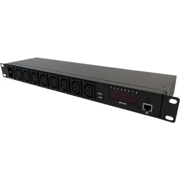 XCAB Priza de rack 19 inch, PDU Smart Management 1U, 8 posturi C13, Xcab