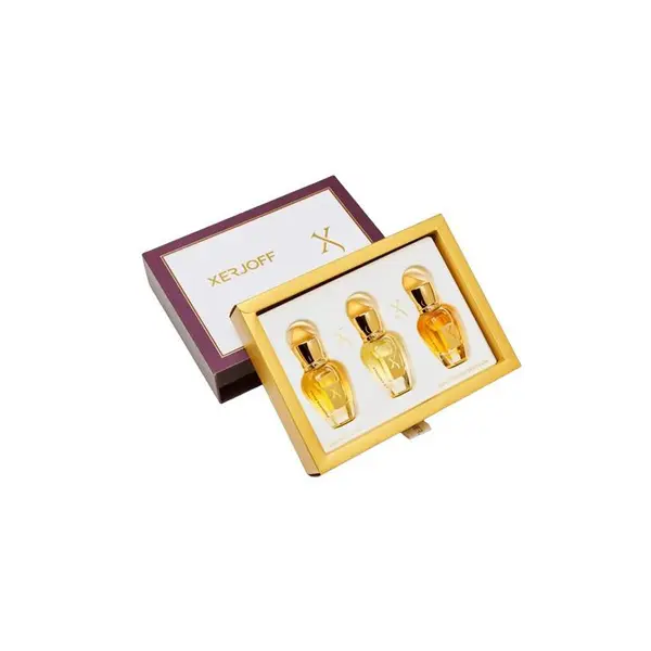 Xerjoff Discovery Set IV Set cadou unisex Volum 15 ml EDP La Capitale + 15 ml EDP Pikovaya Dama + 15 ml EDP More Than Words