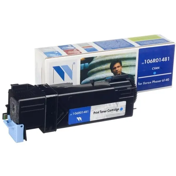 XEROX CARTUS TONER CYAN 106R01481 2K SN ORIGINAL XEROX PHASER 6140
