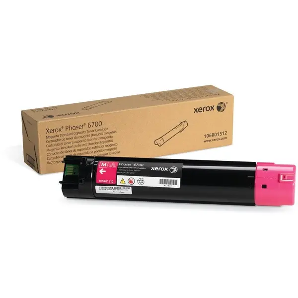 XEROX CARTUS TONER MAGENTA 106R01512 5K SN ORIGINAL XEROX PHASER 6700N
