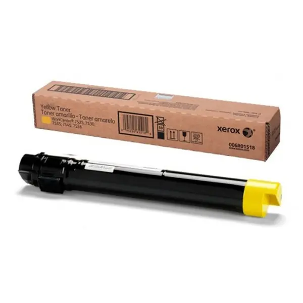 XEROX CARTUS TONER YELLOW 006R01518 15K SN ORIGINAL XEROX WC 7525