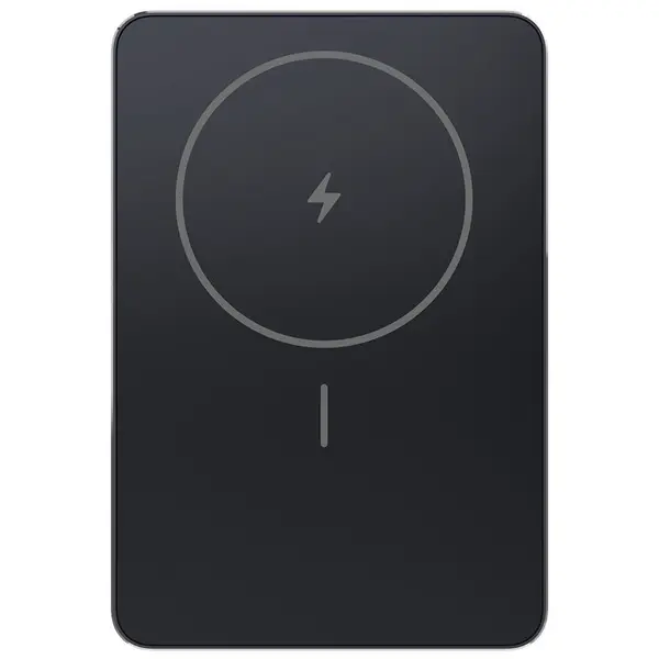Xiaomi Acumulator extern Xiaomi Super Slim Magnetic BHR08PMGL, 5000 mAh, Wireless 15 W, 22.5 W USB Type-C, Negru