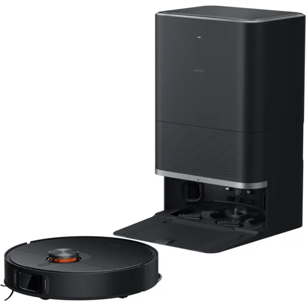 Xiaomi Aspirator robot Xiaomi X20 Max, 55 W, Wi-Fi, Bluetooth, Rezervor apa curata 4 l, Rezervor apa uzata 3.8 l, Autonomie 120 minute, Negru