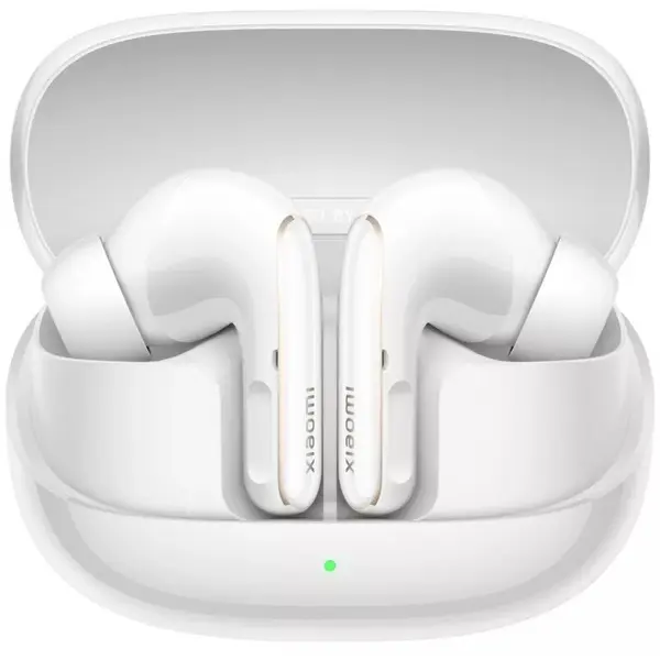 Xiaomi Casti In-Ear Xiaomi Buds 5 Pro BT, Wireless, Bluetooth, ANC, ENC, Autonomie 38h, 2.1Mbps HiFi, Harman AudioEFX, Alb