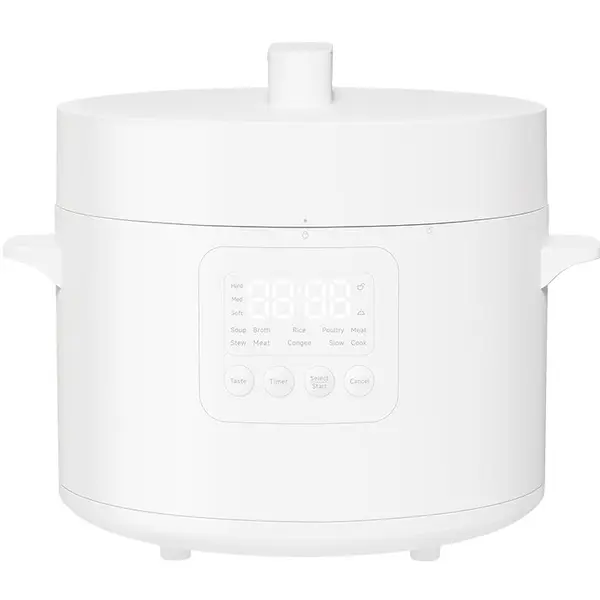 Xiaomi Multicooker Xiaomi BHR8845EU, 4.8l, 1000 W, 6 programe, 7 niveluri ajustare textura, 8 protectii siguranta, timer, control temperatura, Alb
