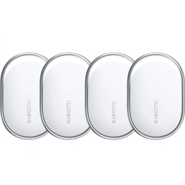 Xiaomi Tag pentru iOS / Android Series, Set 4 Bucati, Alb