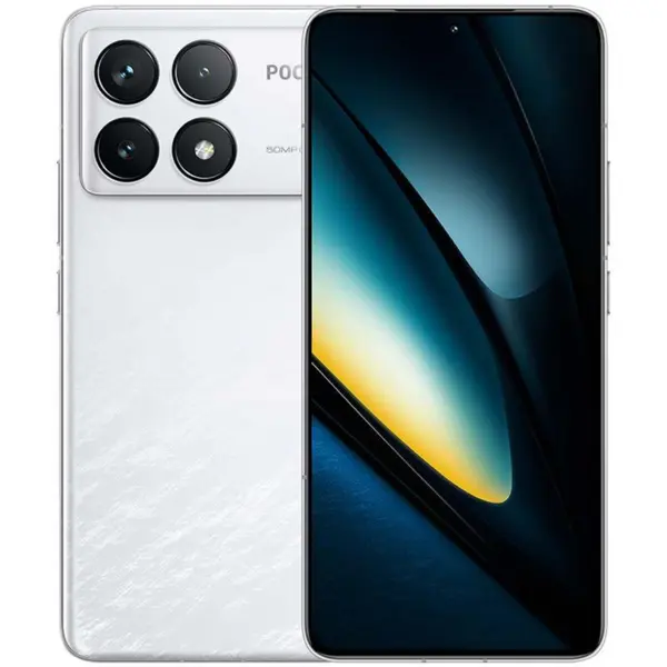 Xiaomi Telefon mobil Xiaomi Poco F6 Pro, 12GB RAM, 512GB, 5G, Alb
