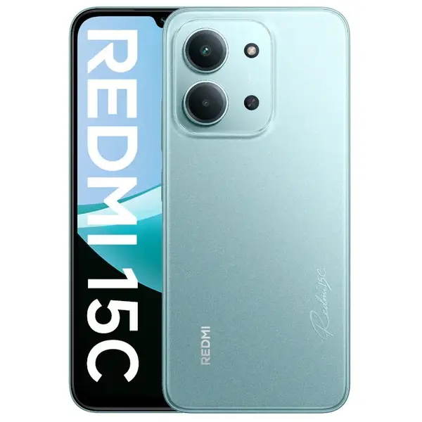 Xiaomi Telefon Mobil Xiaomi Redmi 15C, 4G, 6.9, 4GB RAM, 256GB, Dual Sim, Procesor Mediatek Helio G81 Ultra Octa-Core, Android, Verde