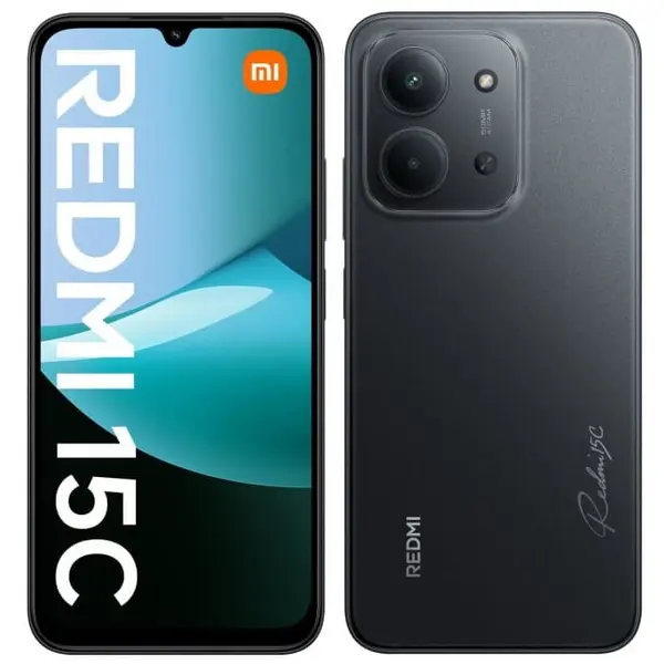 Xiaomi Telefon mobil Xiaomi Redmi 15C, 4GB RAM, 128GB,4G LTE, Dual SIM, Negru