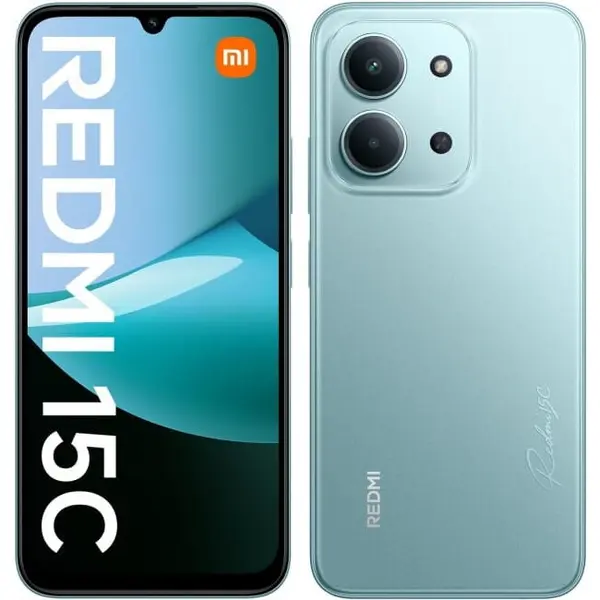 Xiaomi Telefon mobil Xiaomi Redmi 15C, 4GB RAM, 128GB, 4G LTE, Dual SIM, Verde