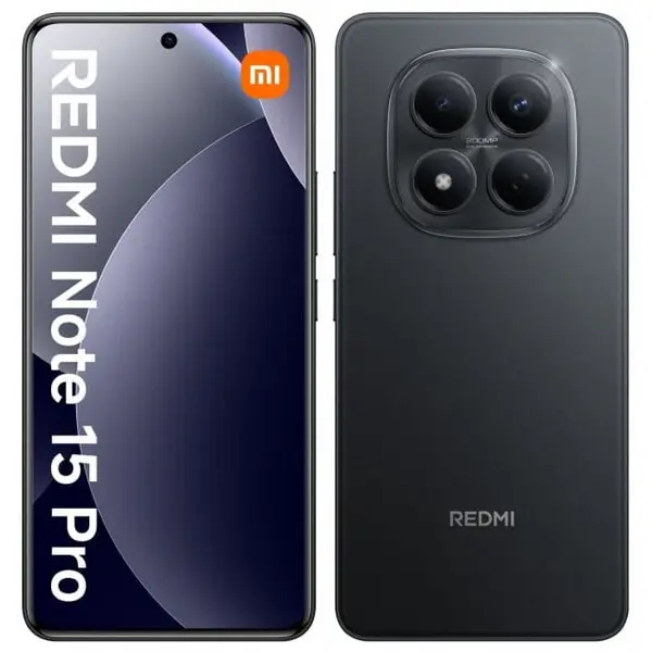 Xiaomi Telefon Xiaomi Redmi Note 15 Pro, 8GB RAM, 256GB, Dual SIM, procesor MediaTek Helio G200-Ultra, Negru