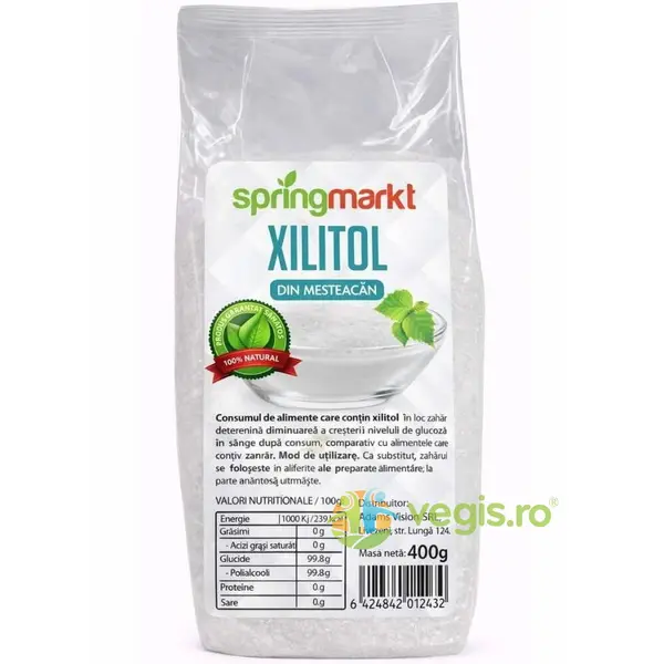 Xilitol din Mesteacan 400g