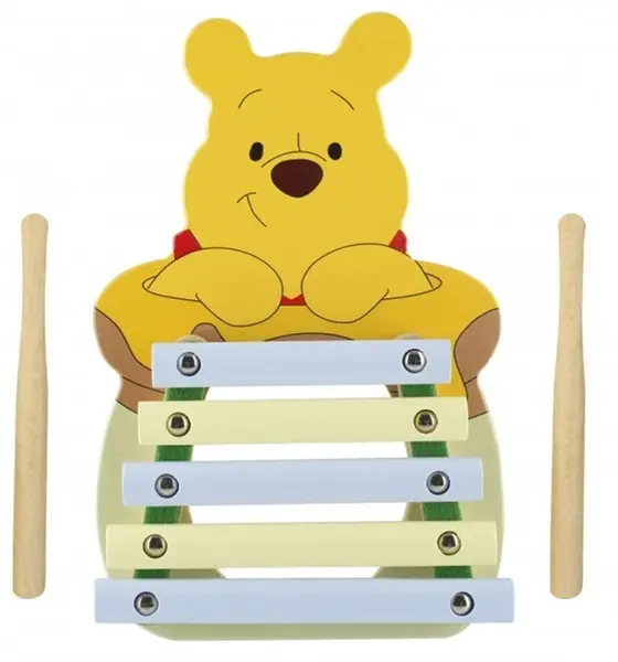 Xilofon din lemn Orange Tree Toys - Winnie the Pooh