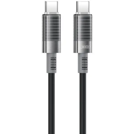 XO Design Cablu Date si Incarcare USB-C - USB-C XO Design NB-Q282B, 60W, 1m, Negru
