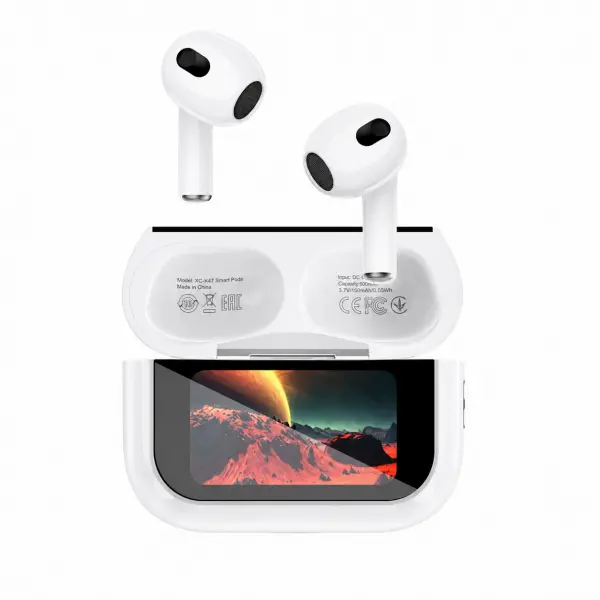 XO Design Casti Handsfree Bluetooth XO Design X47 4th Gen, TWS, Alb