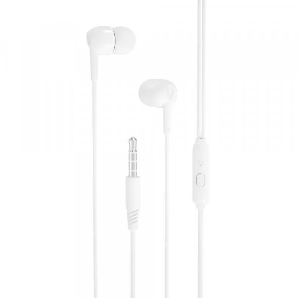 XO Design Handsfree 3.5mm XO Design EP37, Alb