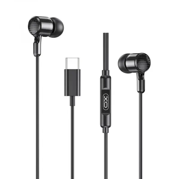 XO Design Handsfree USB-C XO Design EP81, Negru