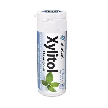 Xylitol Peppermint guma de mestecat 30 pastile