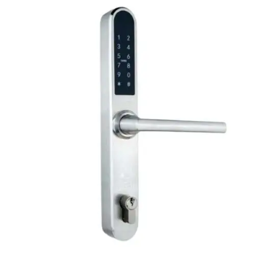 Yala Smart PARIS Silver C72 cu Cod PIN, Card RFID, Bluetooth, WiFi si Cheie mecanica, SMP-PARIS-1TT-SI-C72