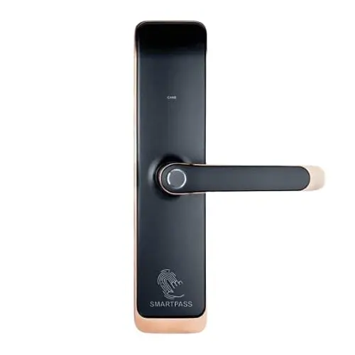 Yala Smart TOKYO WiFi Copper cu Amprenta, Cod PIN, Card RFID, Bluetooth si WiFi Integrat, SMP-TOKYO-W-CP