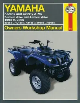 Yamaha Kodiak & Grizzly Atvs: 2-Wheel Drive and 4-Wheel Drive 1993 to 2005, Paperback/Ken Freund