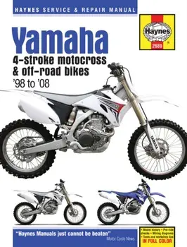 Yamaha YZ & WR 4-Stroke Motocross & Off-road Bikes (98 - 08), Paperback/***