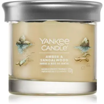 Yankee Candle Amber & Sandalwood lumânare parfumată