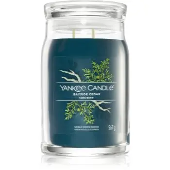 Yankee Candle Bayside Cedar lumânare parfumată Signature
