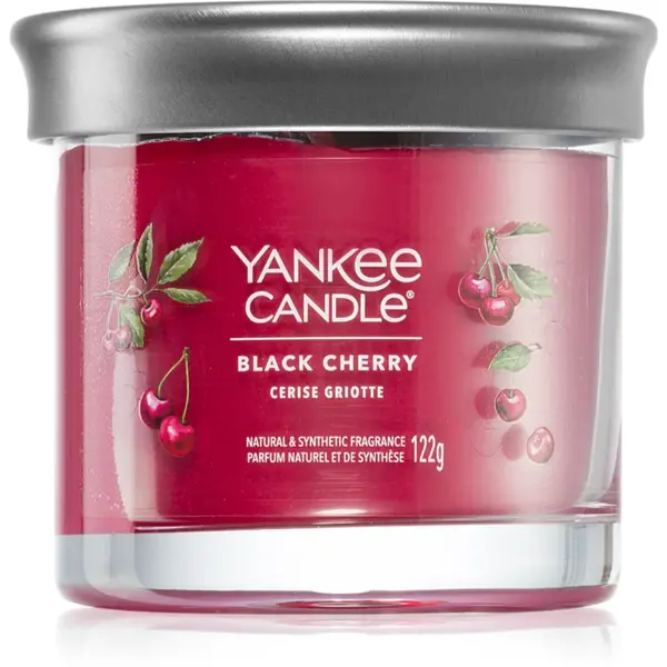 Yankee Candle Black Cherry lumânare parfumată Signature 122 g