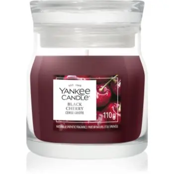 Yankee Candle Black Cherry lumânare parfumată Signature