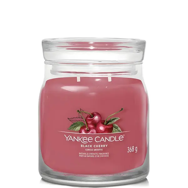 Yankee Candle Black Cherry Signature Medium Jar