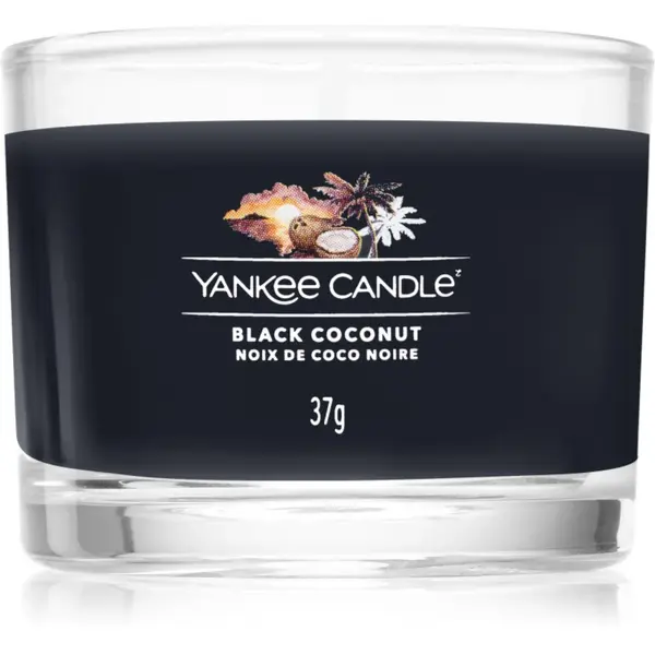 Yankee Candle Black Coconut lumânare votiv Signature 37 g