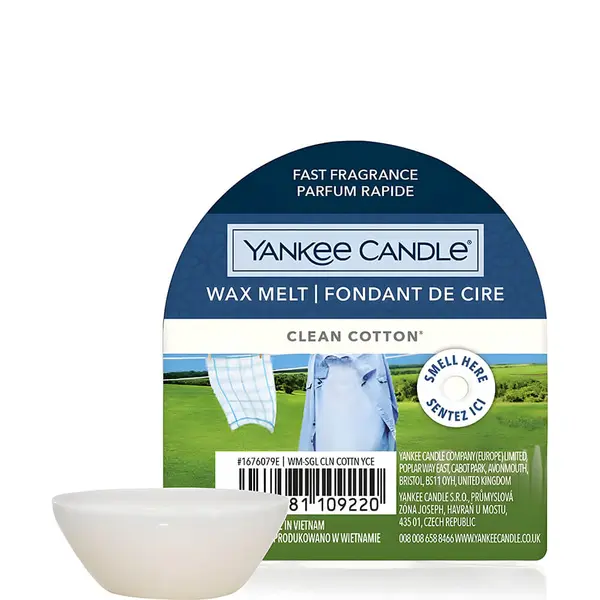 Yankee Candle Clean Cotton Wax Melt