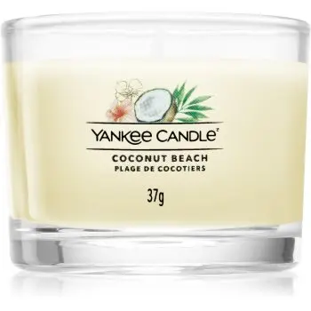 Yankee Candle Coconut Beach lumânare votiv glass
