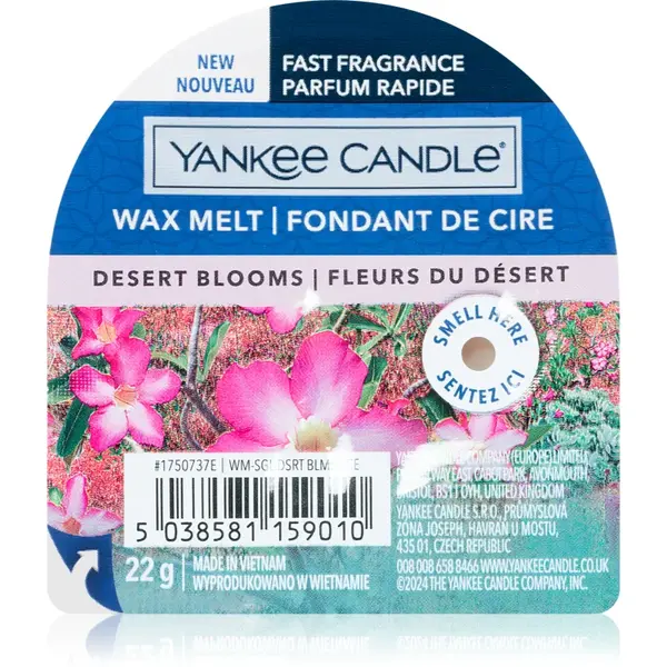 Yankee Candle Desert Blooms ceară pentru aromatizator 22 g