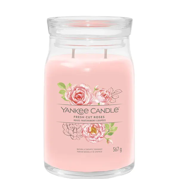 Yankee Candle Fresh Cut Roses Signature Large Jar