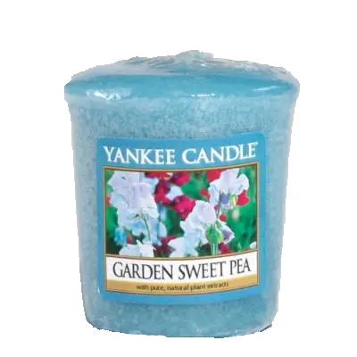 Yankee Candle. Garden Sweet Pea. Votive Candle