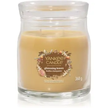 Yankee Candle Glistening Leaves lumânare parfumată Signature