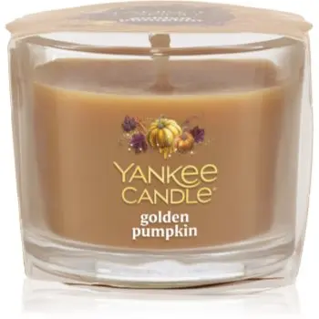 Yankee Candle Golden Pumpkin lumânare votiv glass