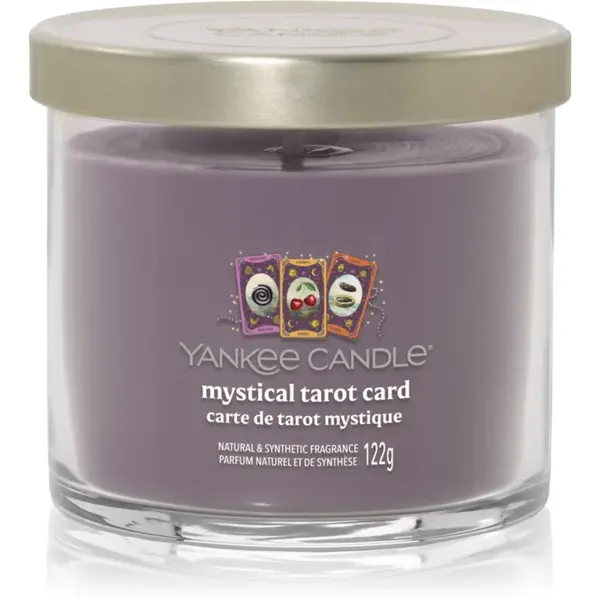 Yankee Candle Halloween Mystical Tarot Card lumânare parfumată Signature 122 g