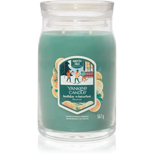 Yankee Candle Holiday Winterfest lumânare parfumată Signature 567 g