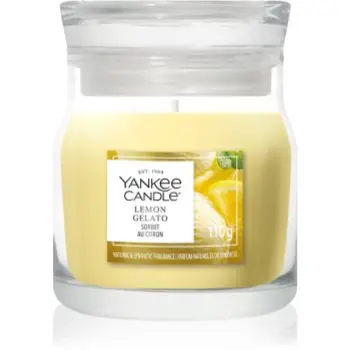 Yankee Candle Lemon Gelato lumânare parfumată Signature