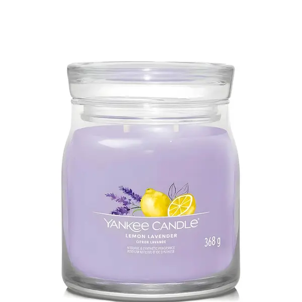 Yankee Candle Lemon Lavender Signature Medium Jar