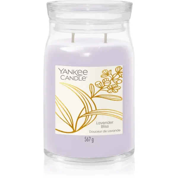 Yankee Candle Little Luxuries Lavender Bliss lumânare parfumată 567 g