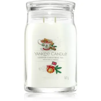 Yankee Candle London Christmas Tea lumânare parfumată